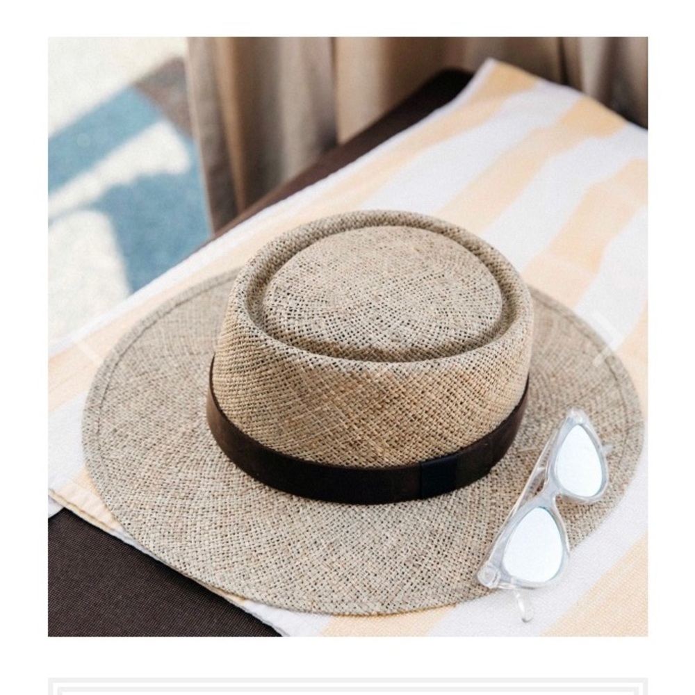 Yellow 108 John Seagrass Straw Hat